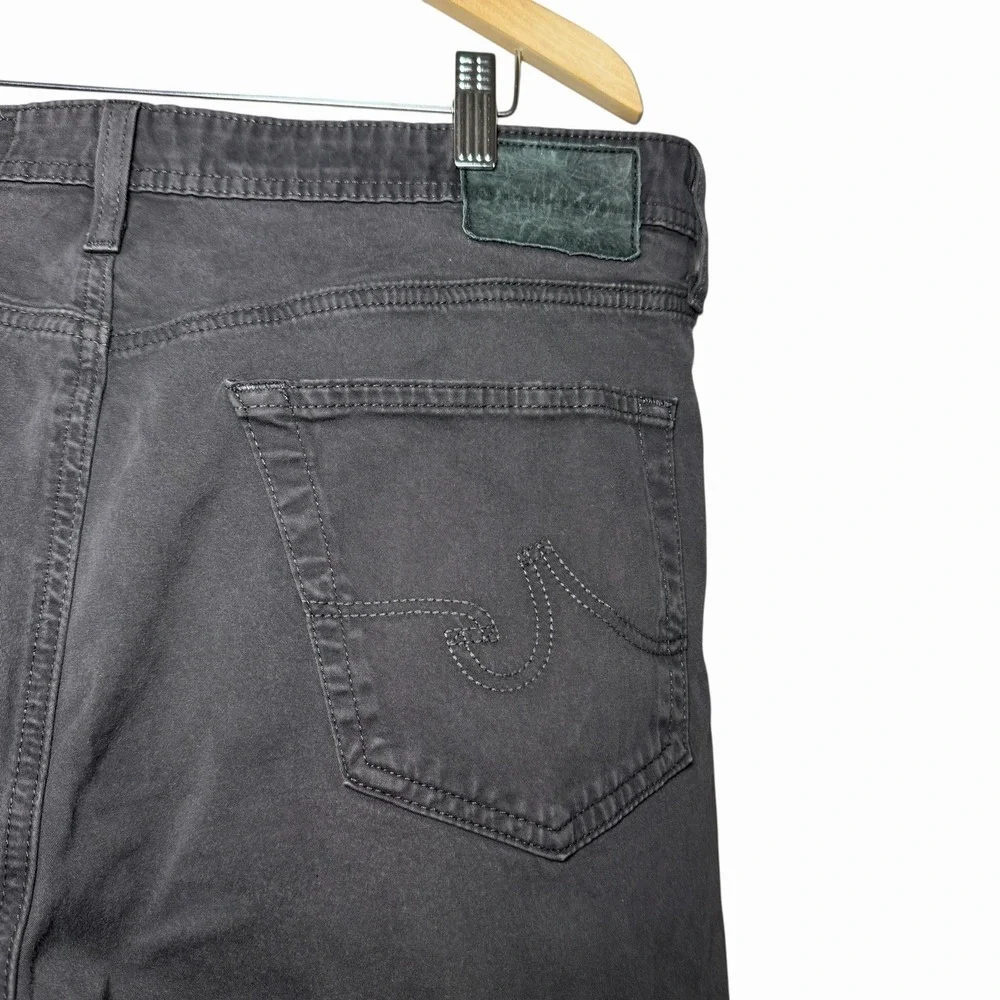 AG Adriano Goldschmied Mens Protege Jeans 36 Gray Straight Leg USA Minimalist